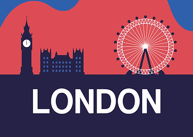 London Skyline Illustration