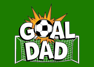 Goal Dad Soccer Graphic