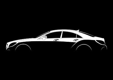 CLS-Class (C218) Silhouette