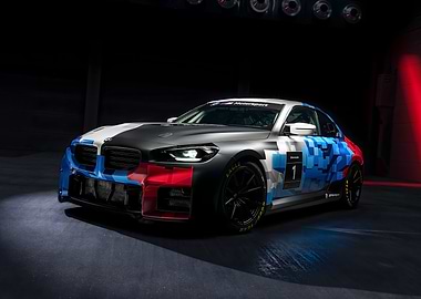 BMW M Motorsport Race Car