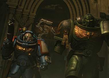 Apothecary Brutus and Salamander Sa'kan