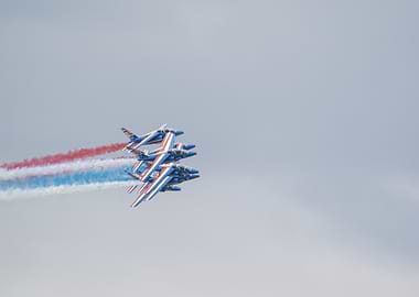 Aerobatic Planes Patrouille de france