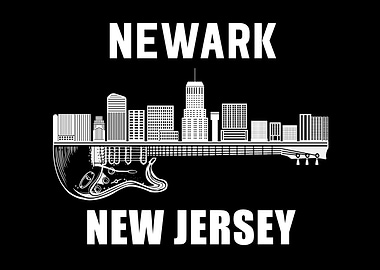 Newark New Jersey Souvenir Men Women Music Newark