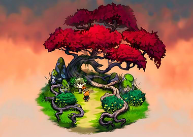 Beacon Pines Red Tree Island