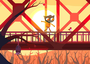 Night in the Woods Illustration