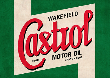 Vintage Castrol Motor Oil Advertisement