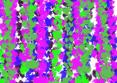 Colorful Abstract Splatter Pattern 1 by Kristalin Davis