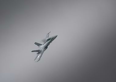 Fighter Jet in Flight