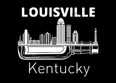 Louisville Kentucky Skyline Whiskey Louisville Whisky
