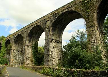 Stone Arch Bridge and Road