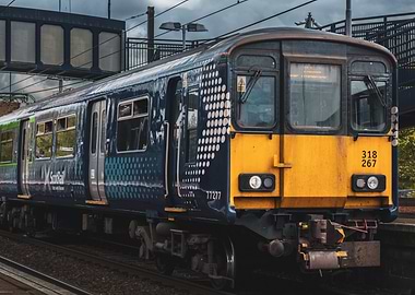 ScotRail Train at Station