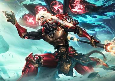 Cyberpunk Monkey King Illustration