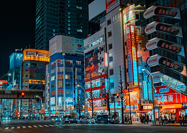 Akihabara at Night
