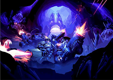 Deep Rock Galactic Fan Art