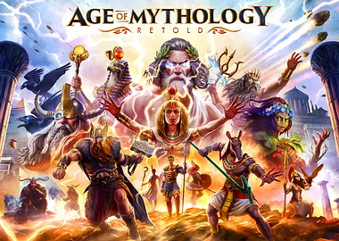 Age of Mythology Retold Key Art
