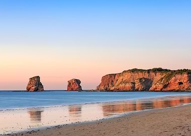 Coastal Cliffs at Sunrise