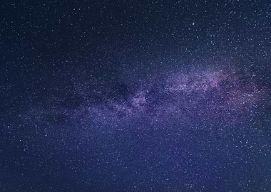 Milky Way Galaxy Starry Night Sky