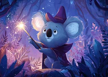 Wizard Koala Sparkler Forest