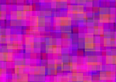 Abstract Pink and Purple Squares