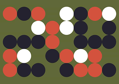 Minimal Abstract Circles Pattern
