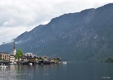 Hallstatt Austria Lakeside Village View