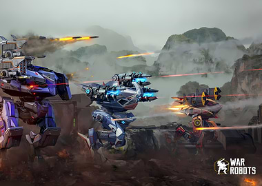 War Robots Battle Scene