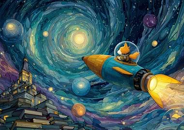 Fox in Rocket Ship, Space Adventure