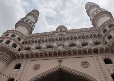 Charminar monument in Hyderabad, India