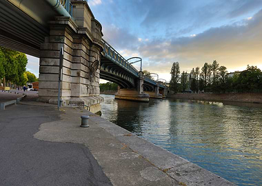 Bridge in Bremen Germany
