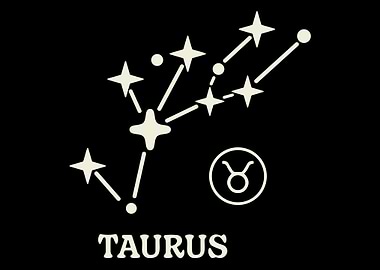 Taurus Constellation Zodiac Sign Illustration