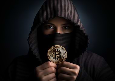 Bitcoin Hacker Art