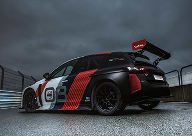 Peugeot 308 TCR Race Car