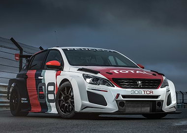 Peugeot 308 TCR Racing Car