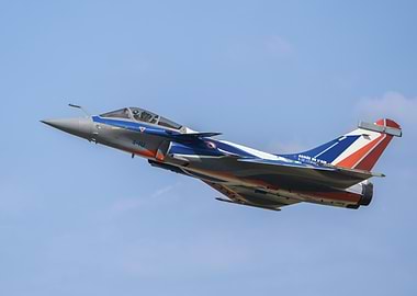 Dassault Rafale fighter jet in flight