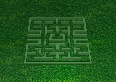 Green Maze on Grass