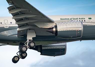 Kingdom of Saudi Arabia A330-900 ACJ Detail