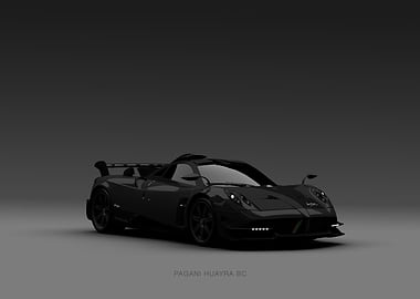 Pagani Huayra BC Black