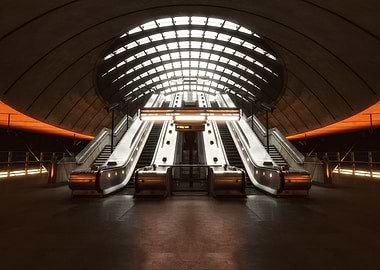 Canary Wharf Train Station, London