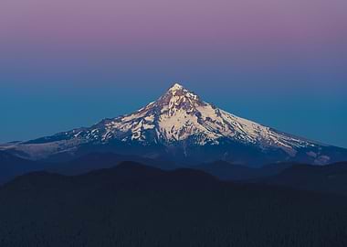 Mt Hood sunset