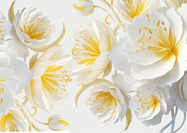 White and Yellow Floral Arrangement