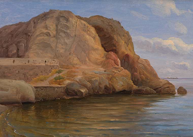 Coastal Cliff Painting