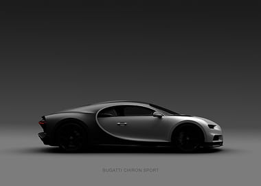 Bugatti Chiron Sport Car