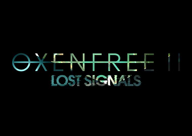 Oxenfree II: Lost Signals - Cutout Title Logo Cover