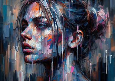 Abstract Portrait of a Woman