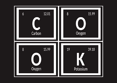 Periodic Table Elements: COOK