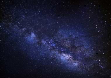 Milky Way Galaxy Night Sky