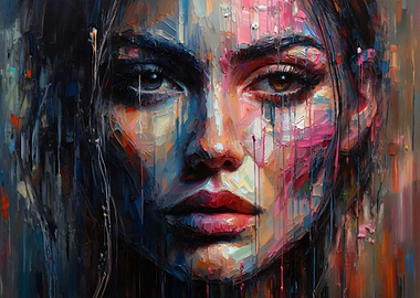 Pop Art Portrait of a Woman