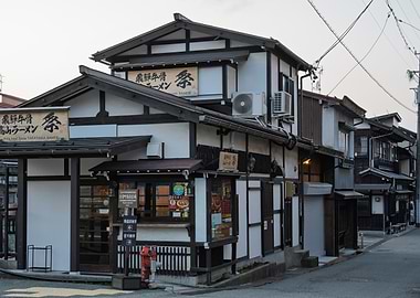 Traditional Japanese Ramen Restaurant in Takayama