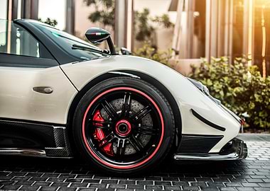 Pagani Zonda Front View