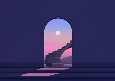 Stairway to the Moon